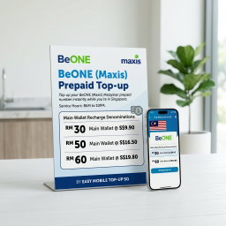 BeONE (Maxis) Prepaid Top-up