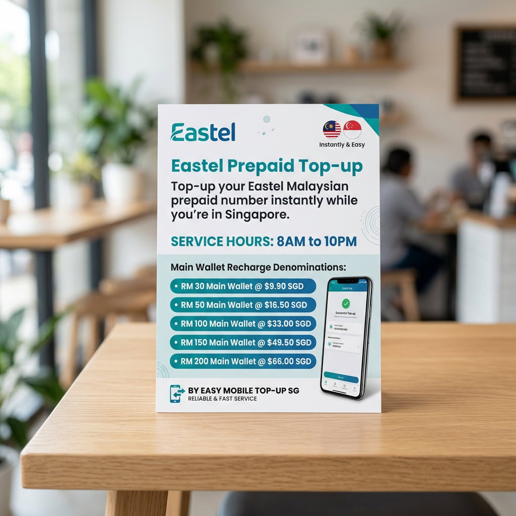 Eastel Prepaid Top-up