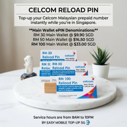 Celcom Reload PIN