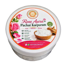 GMS Rose Aura Pachai Karpuram with Luxury Aroma