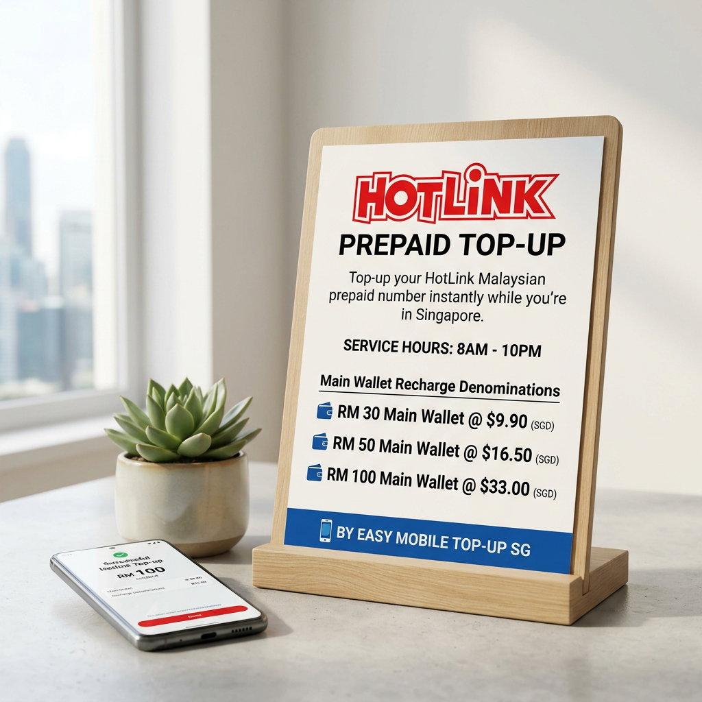 HotLink Prepaid Top-up