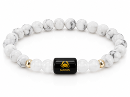 White Howlite bracelet