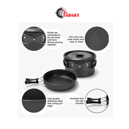  Camping cookware Set