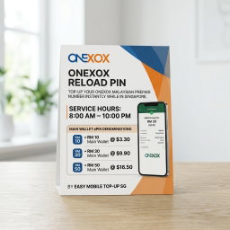 ONEXOX Reload PIN