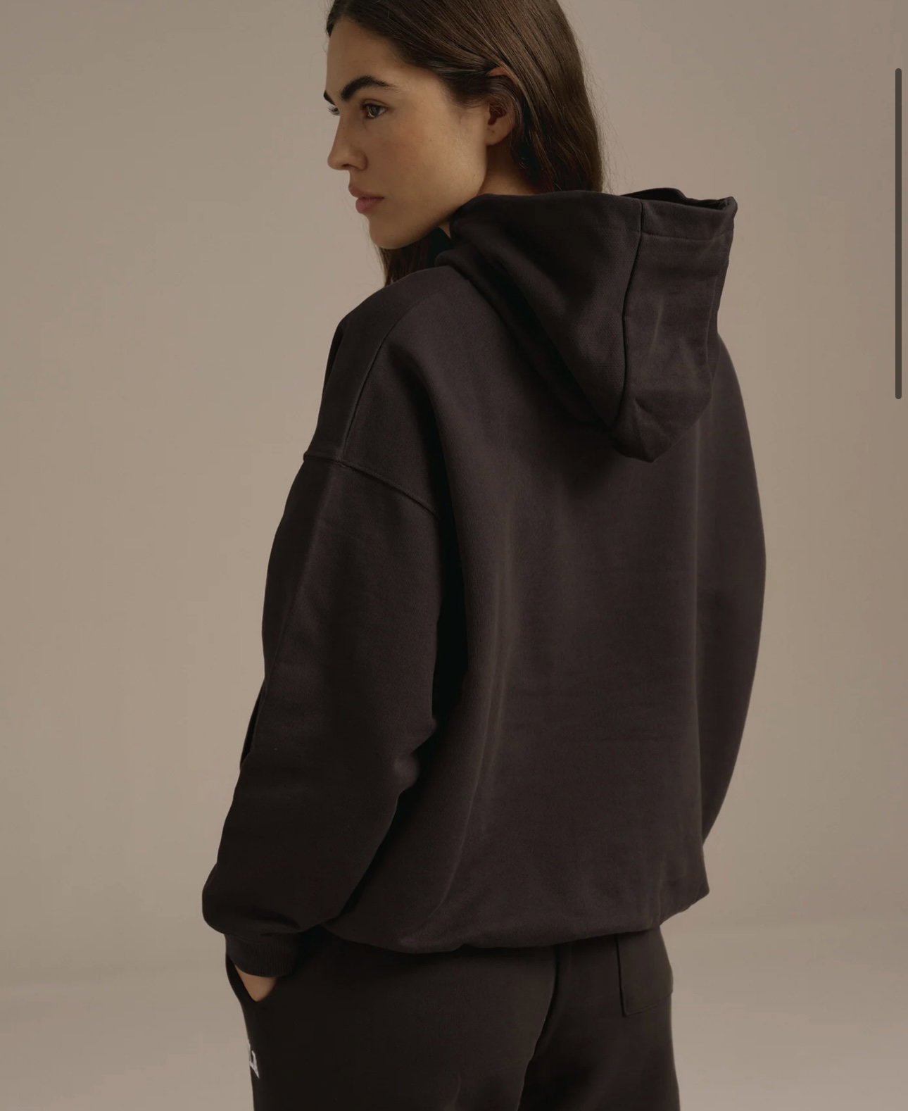 Adanola Oversized Hoodie - Coffee Bean_2