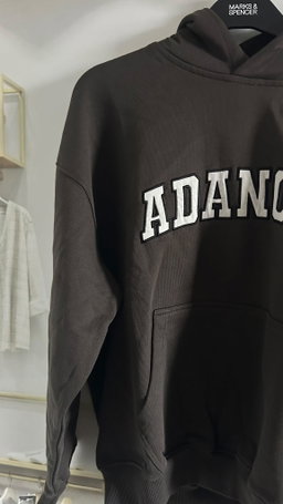 Adanola Oversized Hoodie - Coffee Bean