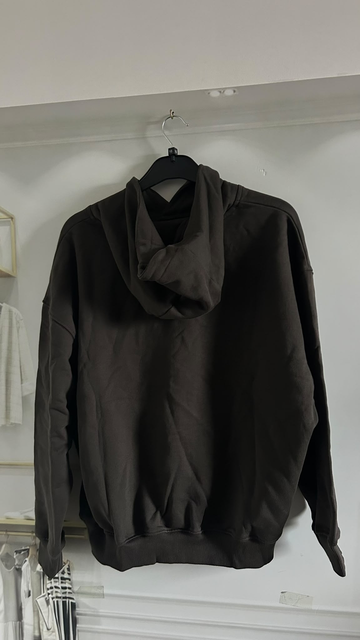 Adanola Oversized Hoodie - Coffee Bean_5