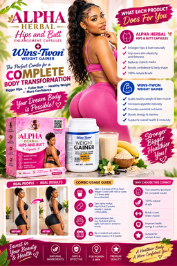 Alpha combo with weight gain 