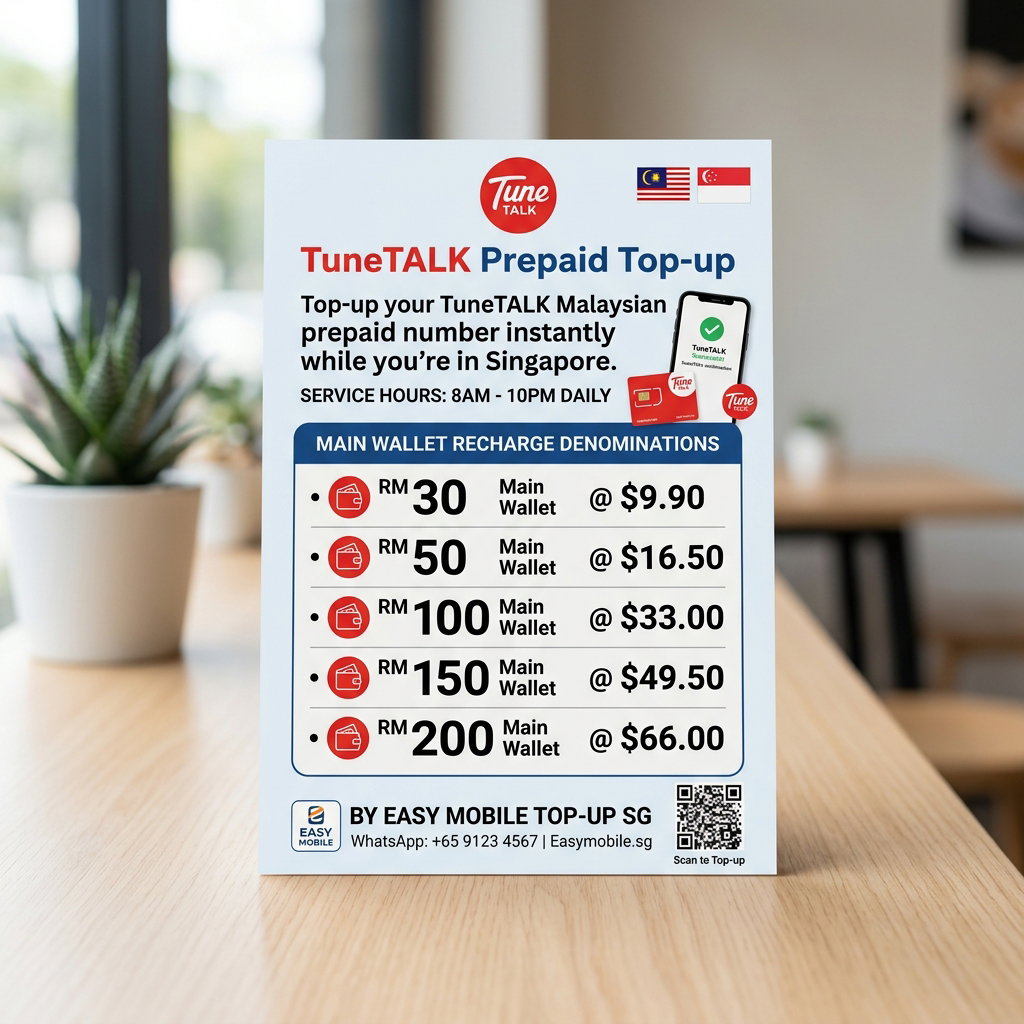 TuneTALK Prepaid Top-up