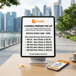 U Mobile Prepaid Top-up