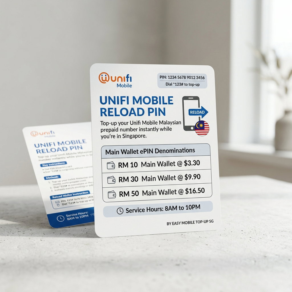 Unifi Mobile Reload PIN