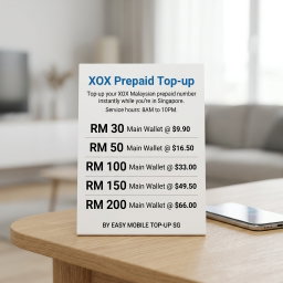 XOX Prepaid Top-up