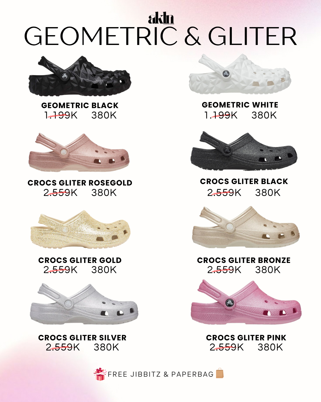 CROCS GLITER & GEOMETRIC EDITION_0
