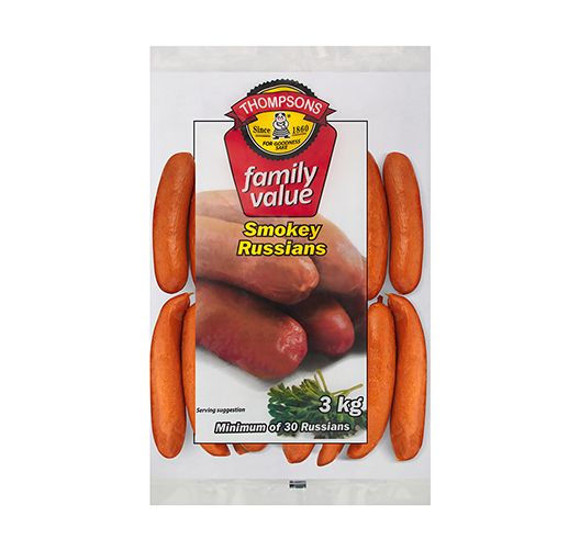 THOMPSONS FV RUSSIAN SMOKEY 3KG <<< Econo Foods >>>