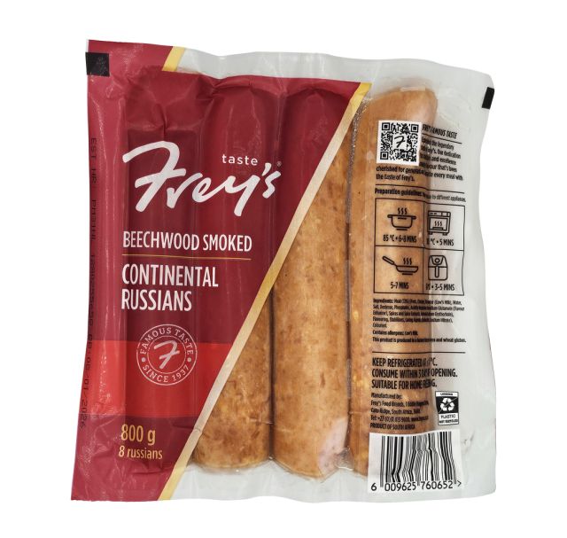 FREYS PREMIUM SHORT RUSSIANS 800G Code: QRSU <<< Econo Foods >>>>