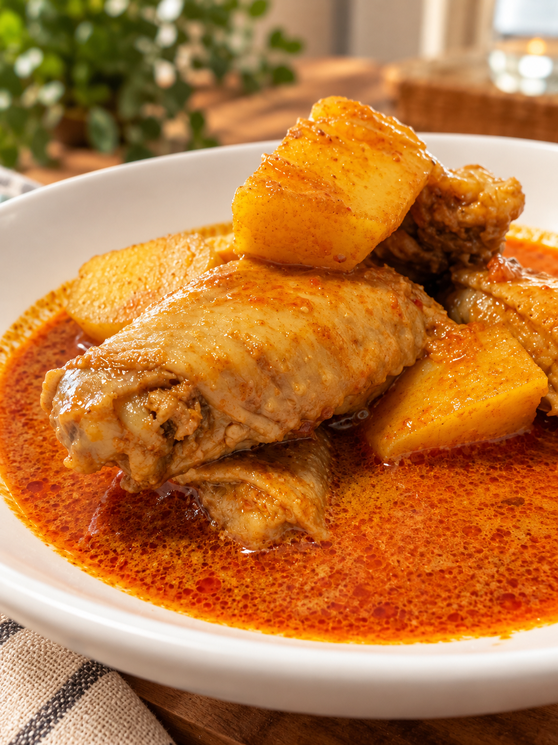 (SAT ONLY) ALA-CARTE - MUM’S CURRY CHICKEN (4 MIDJOINTS + 1 WHOLE POTATO)_0