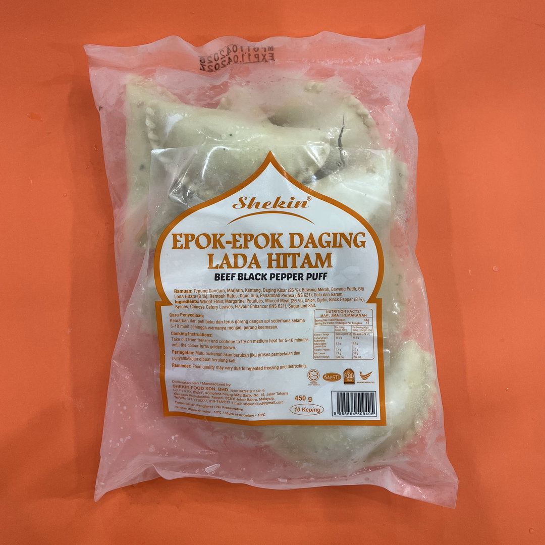 Epok-epok Daging Lada Hitam 10pcs