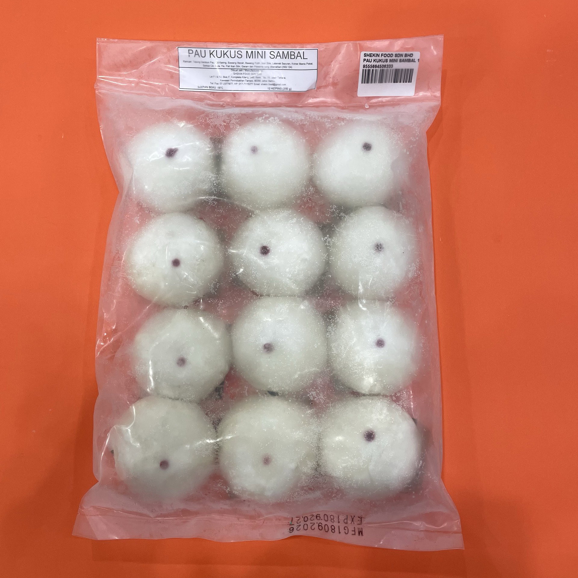 Pau Kukus Mini Sambal 12pcs_0