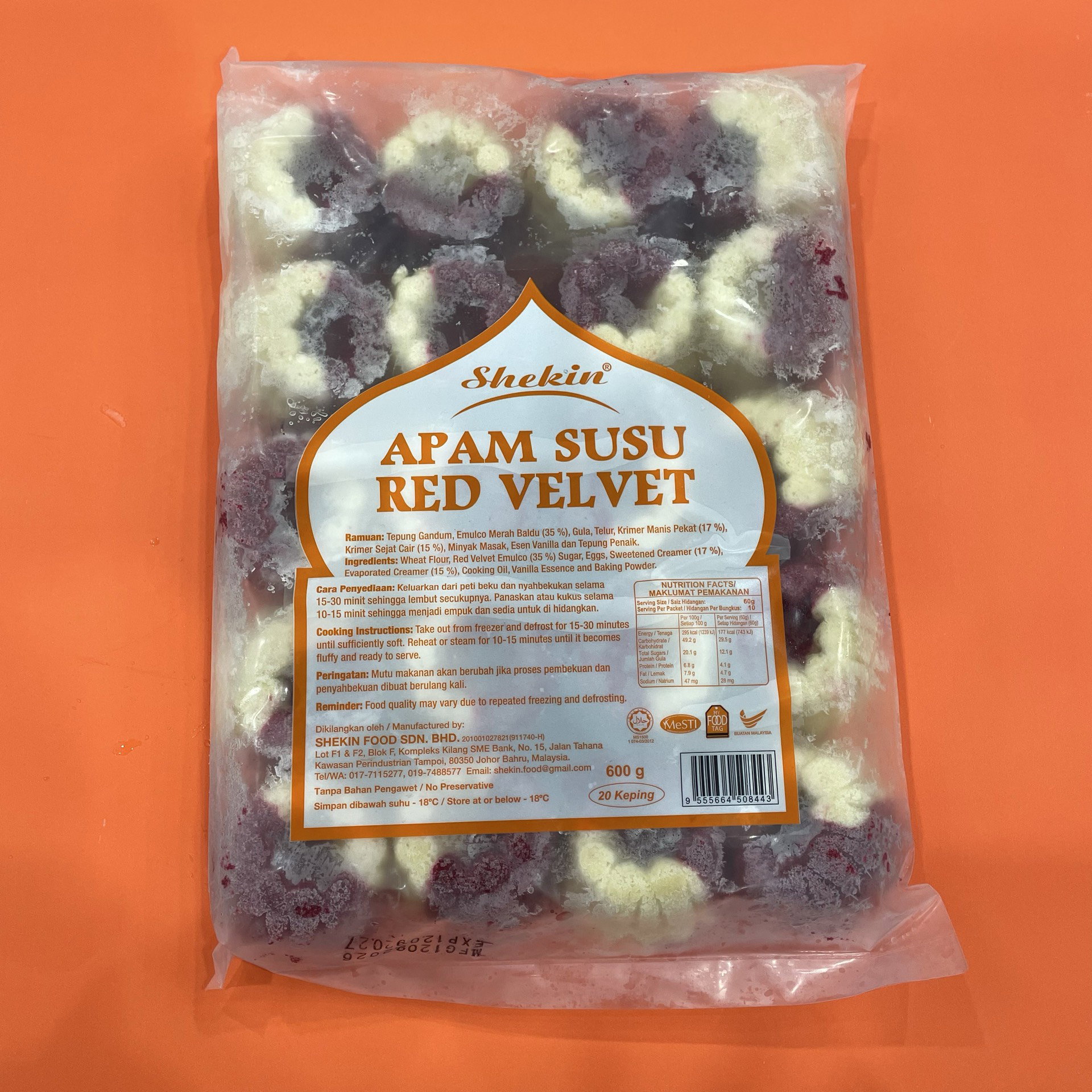 Apam Susu Red Velvet 20pcs_0