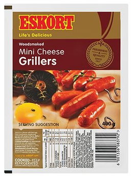 ESKORT MINI CHEESE GRILLERS 400G Code: ESKMINIC-U <<< Econo Foods >>>