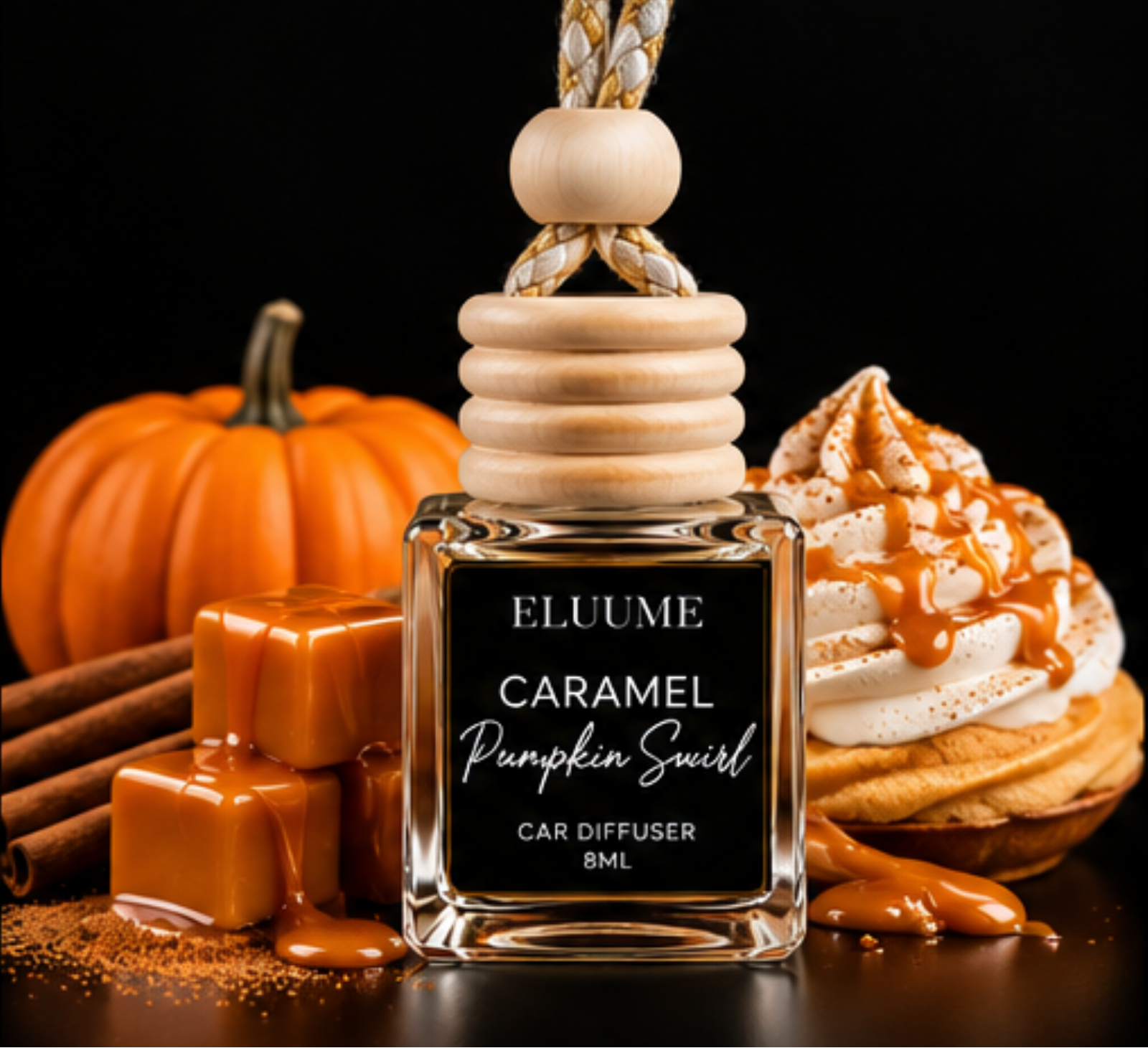 Caramel Pumpkin Swirl Car Diffuser 8ml _0