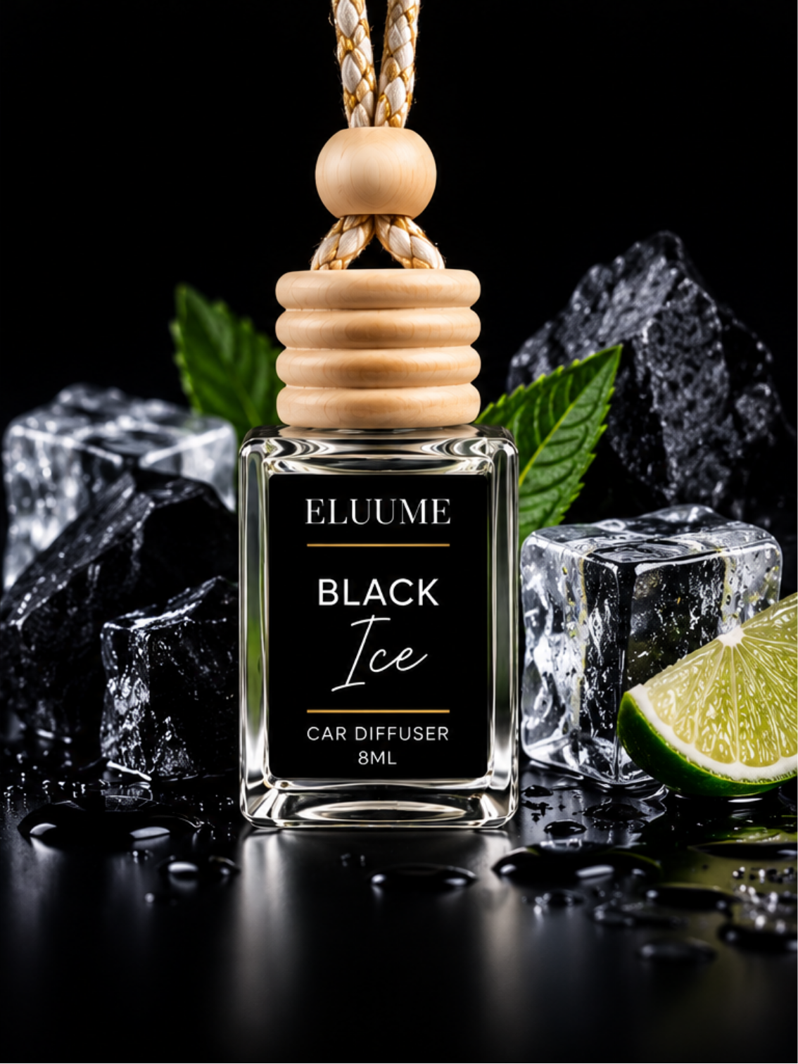 Black Ice Car Diffuser 8ml_0