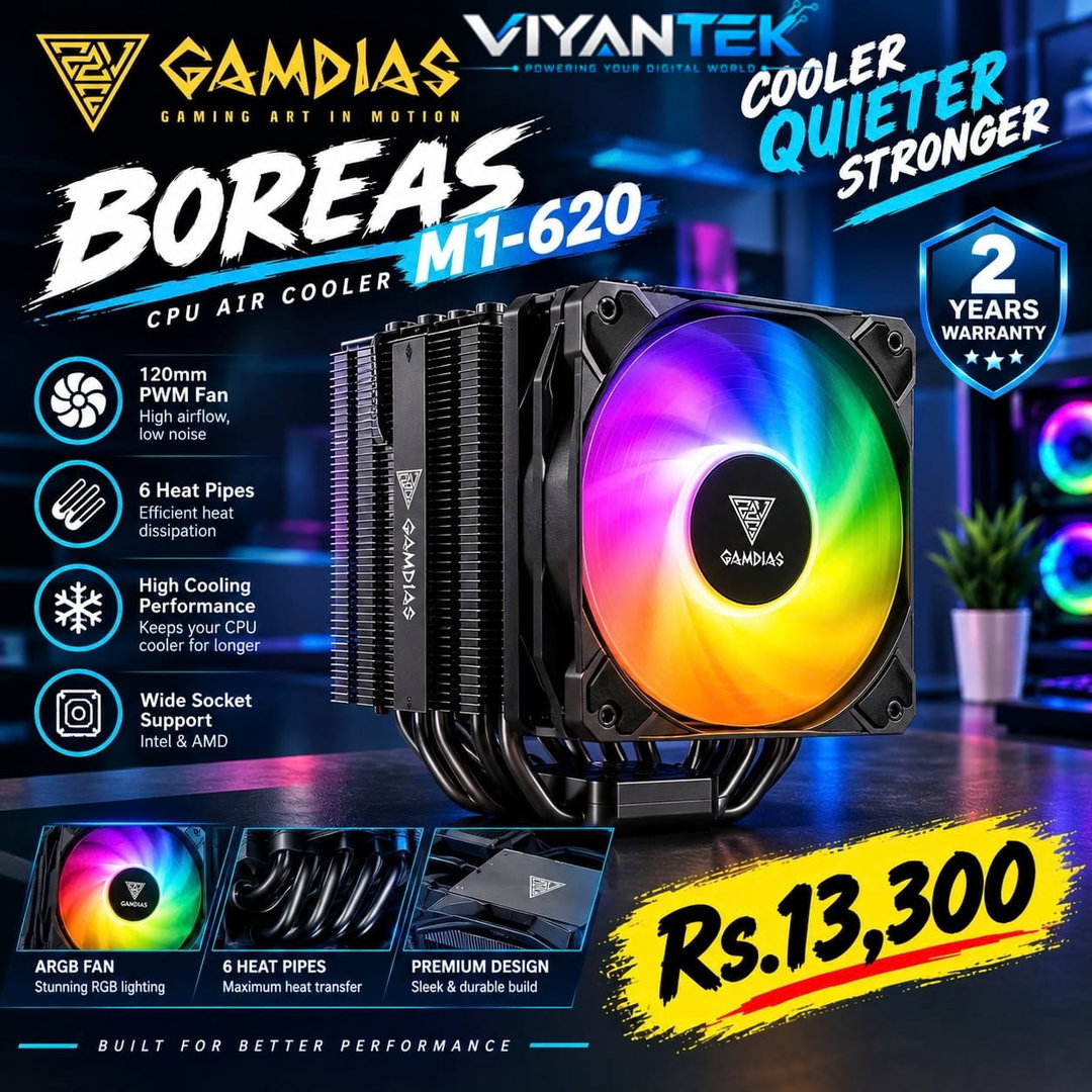 GAMDIAS BOREAS M1-620 CPU COOLER