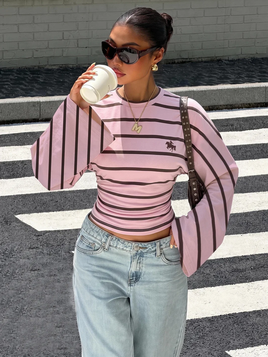 Batwinged top