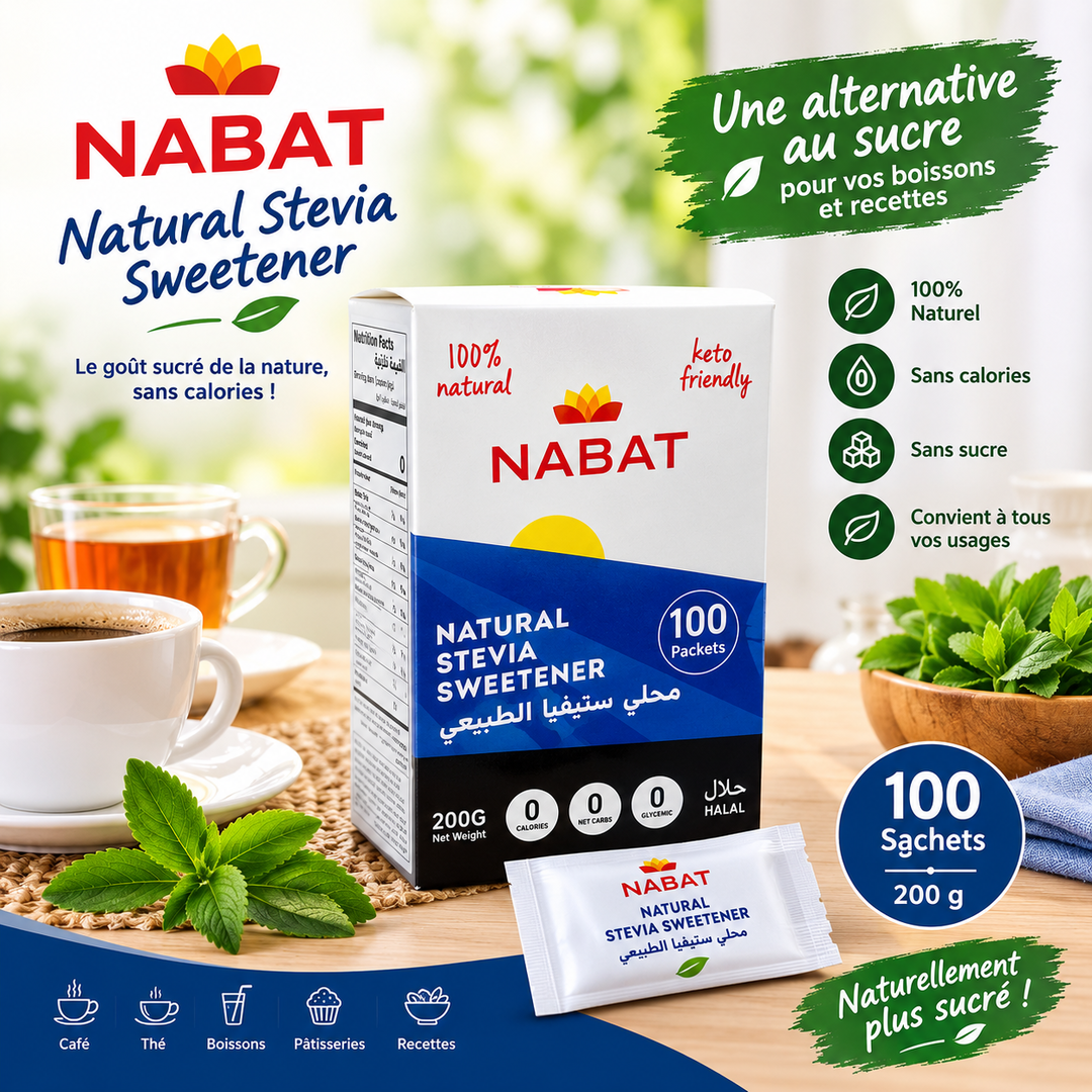 Stévia Naturelle — Édulcorant 100 Pure