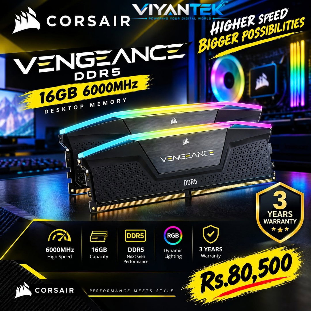 CORSAIR VENGEANCE 16GB DDR5 RAM
