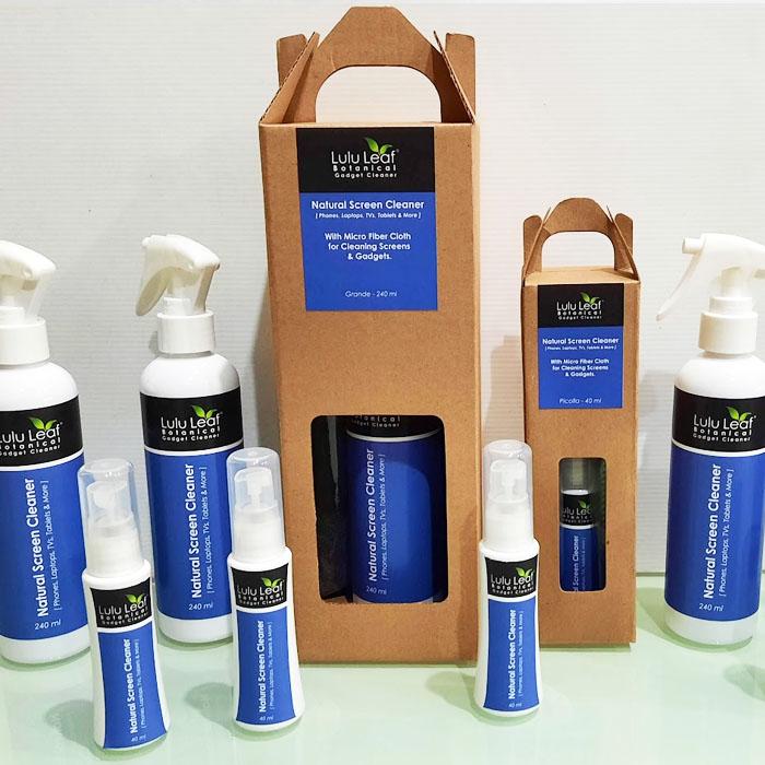Lulu Leaf Screen & Gadget Cleaner 240 ml + Micro Fiber Cloth_2