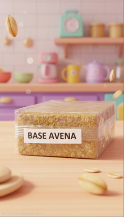 Base de glicerina de Avena 