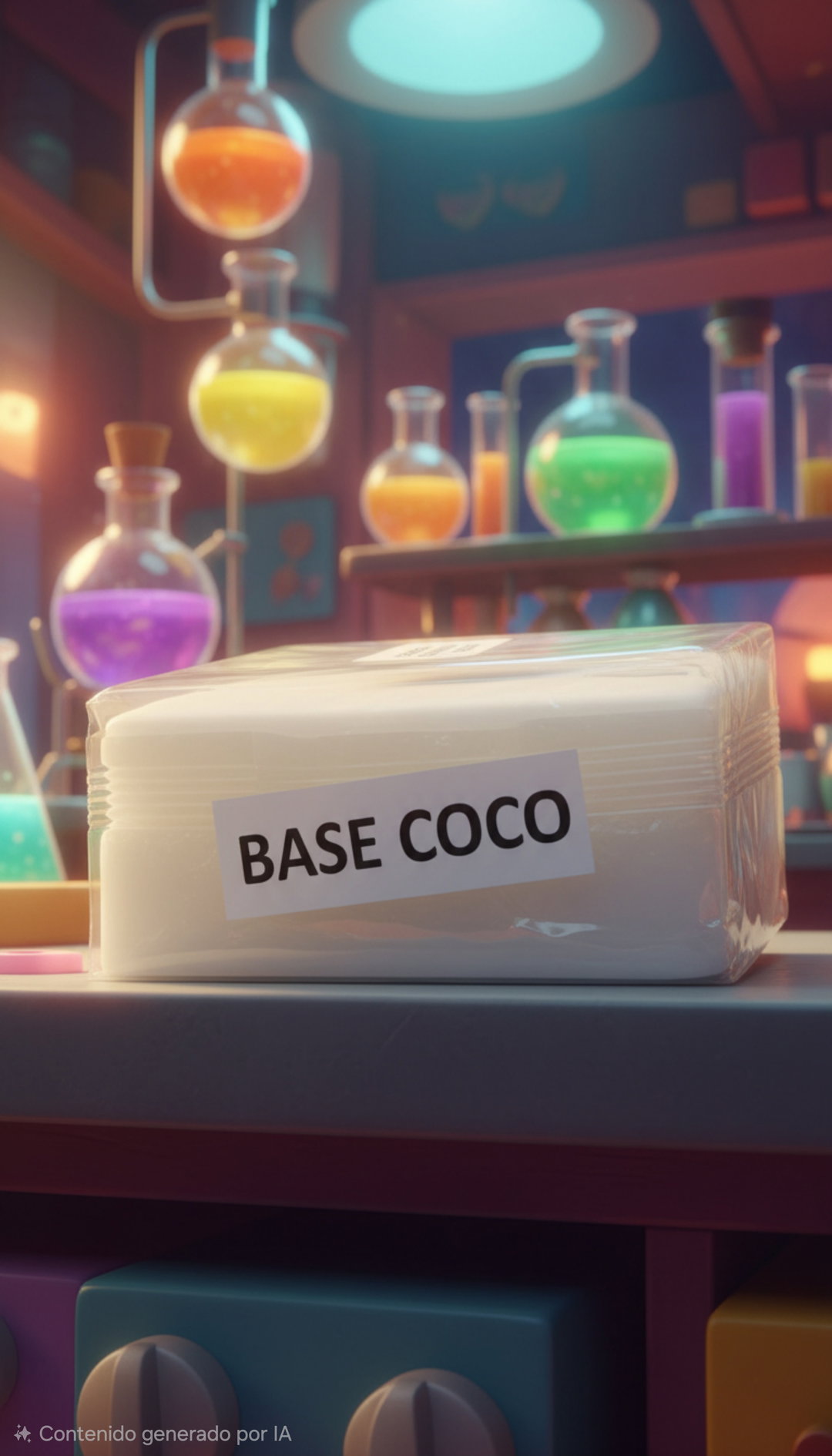 Base de glicerina de coco