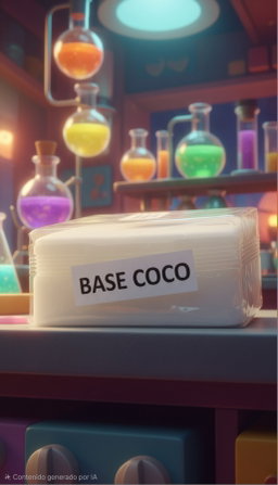 Base de glicerina de coco