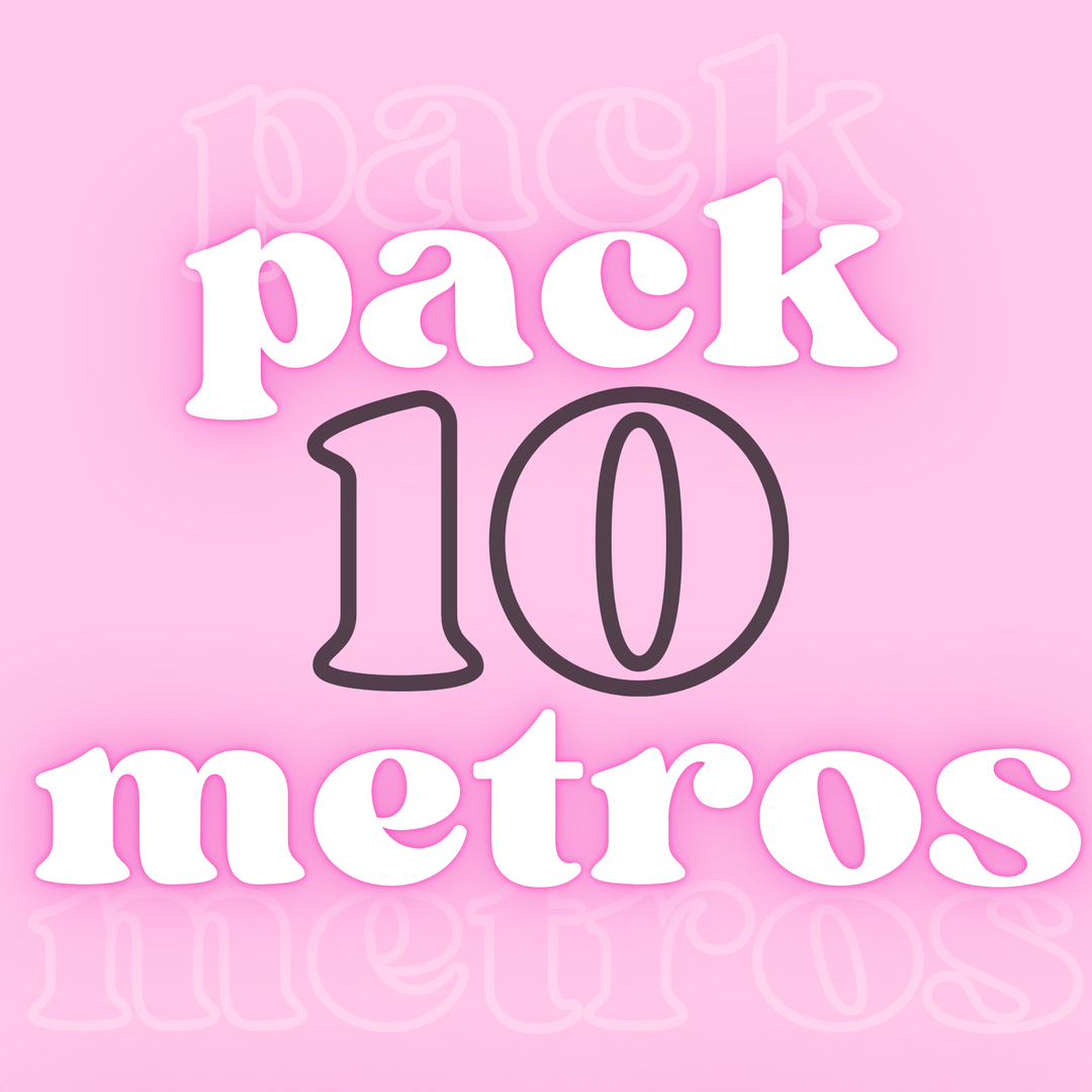 PACK 10 METROS - ETIQUETAS TEXTILES ALGODÓN Y/O RASO- COMBINA COMO QUIERAS