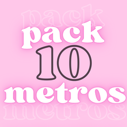 PACK 10 METROS - ETIQUETAS TEXTILES ALGODÓN Y/O RASO- COMBINA COMO QUIERAS