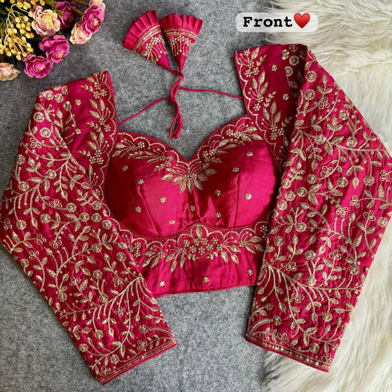 MADHUBALA WEDDING BLOUSE