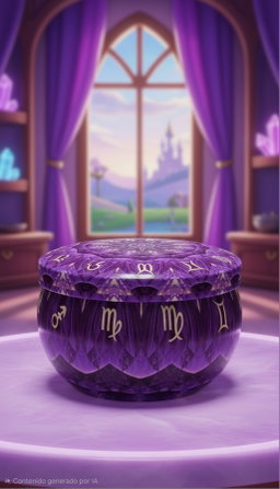 Lata estampada de 2 onzas Morada