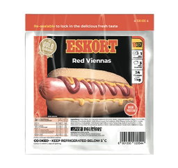 ESKORT RED VIENNAS 1KG Code: ESKRV-U <<< Econo Foods >>>