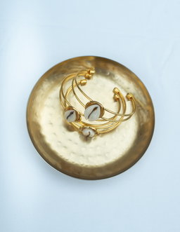 Cowrie cuff