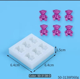 Molde mini osos 