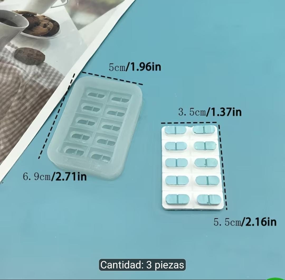 Set de moldes de pastillas _1