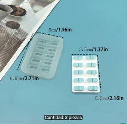 Set de moldes de pastillas 