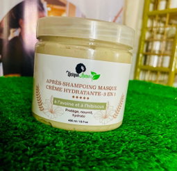 Après-Shampoing Masque Crème Hydratante - 3 En 1
