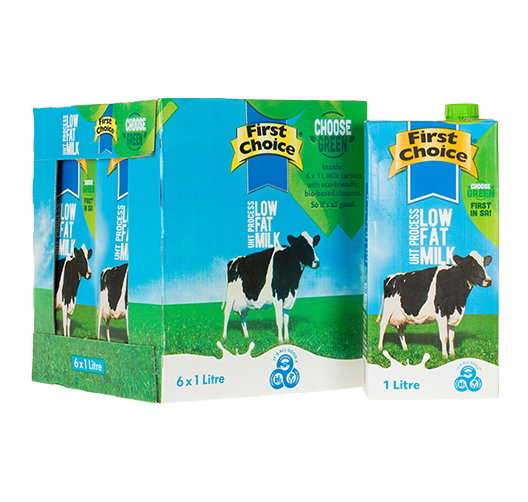 FIRST CHOICE MILK LOW FAT 6 X 1L Code: FCLFMB <<< Econo Foods >>>