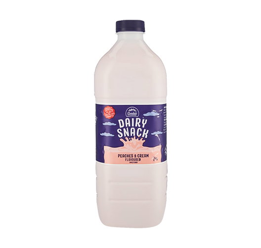 SUNDALE PEACHES & CREAM DRINKING YOGHURT 2LT <<< Econo Foods >>>