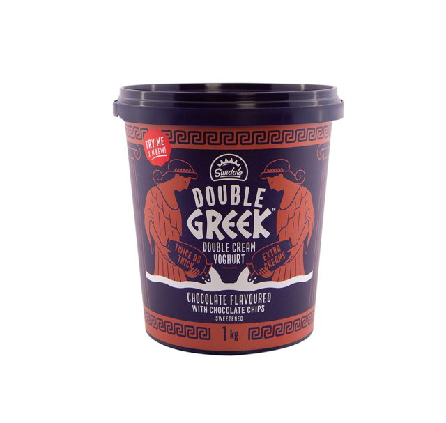 SUNDALE DOUBLE GREEK CHOCOLATE YOGHURT 1LT <<< Econo Foods >>>