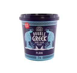 SUNDALE DOUBLE GREEK PLAIN YOGHURT 1LT <<< Econo Foods >>>