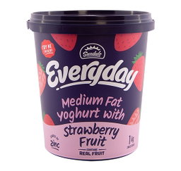 SUNDALE FRUITED S/BERRY YOGHURT 1LT <<< Econo Foods >>>