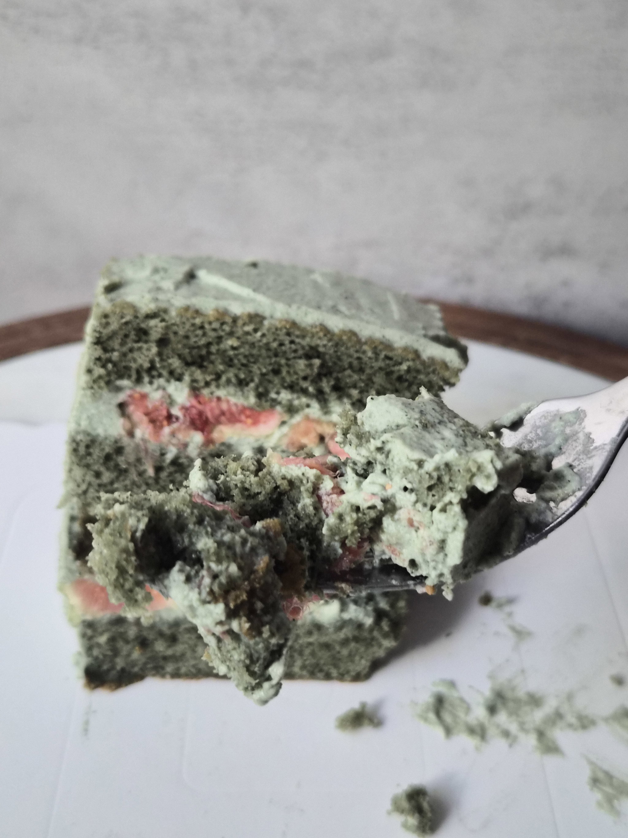 Mugwort Fig Cake_2